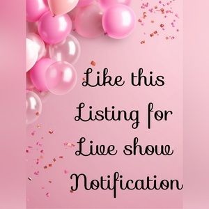 Like this listing to get notified when going live